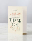 A Moment of Thanks