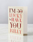 I'm So Lucky to have You