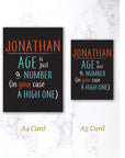 Age Is Just a Number