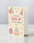 A Birthday full of lovely things