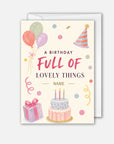 A Birthday full of lovely things