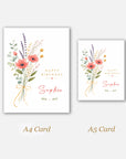 Coral Birthday Flowers
