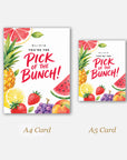 You're The Pick Of The Bunch
