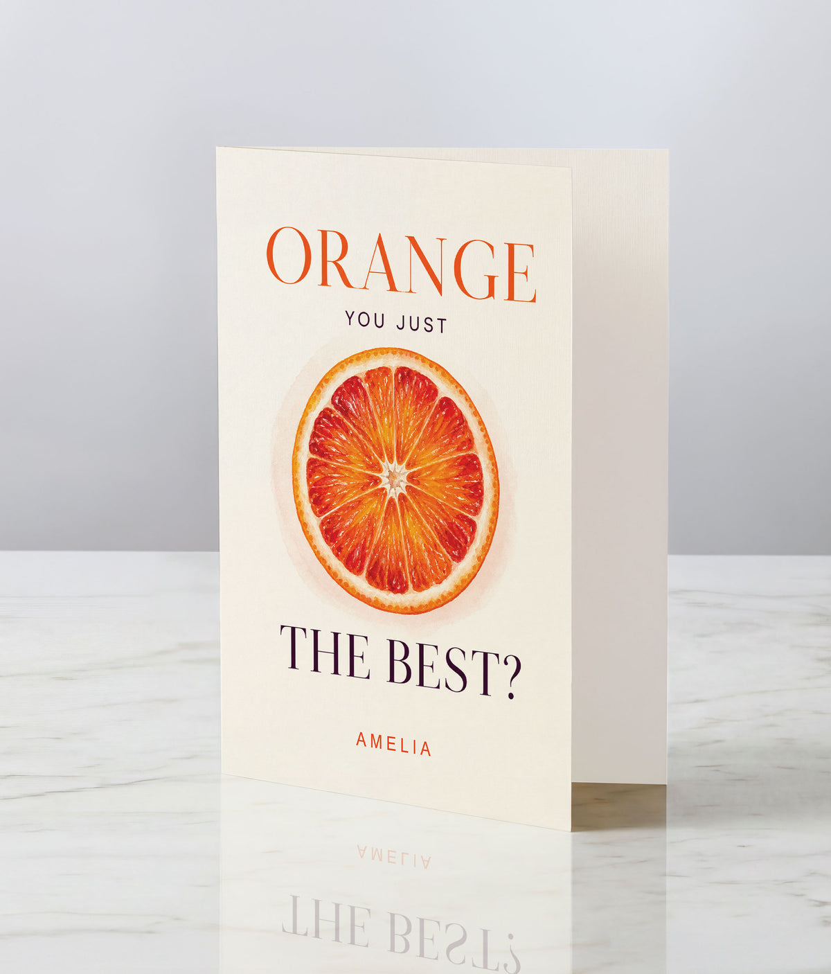 Orange, you just the best!