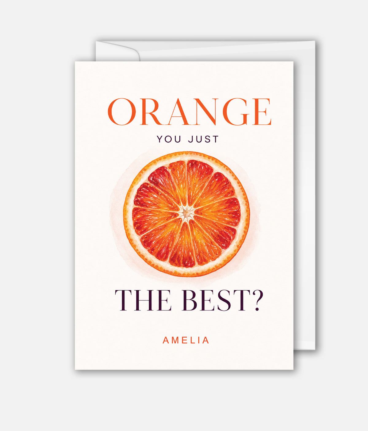 Orange, you just the best!