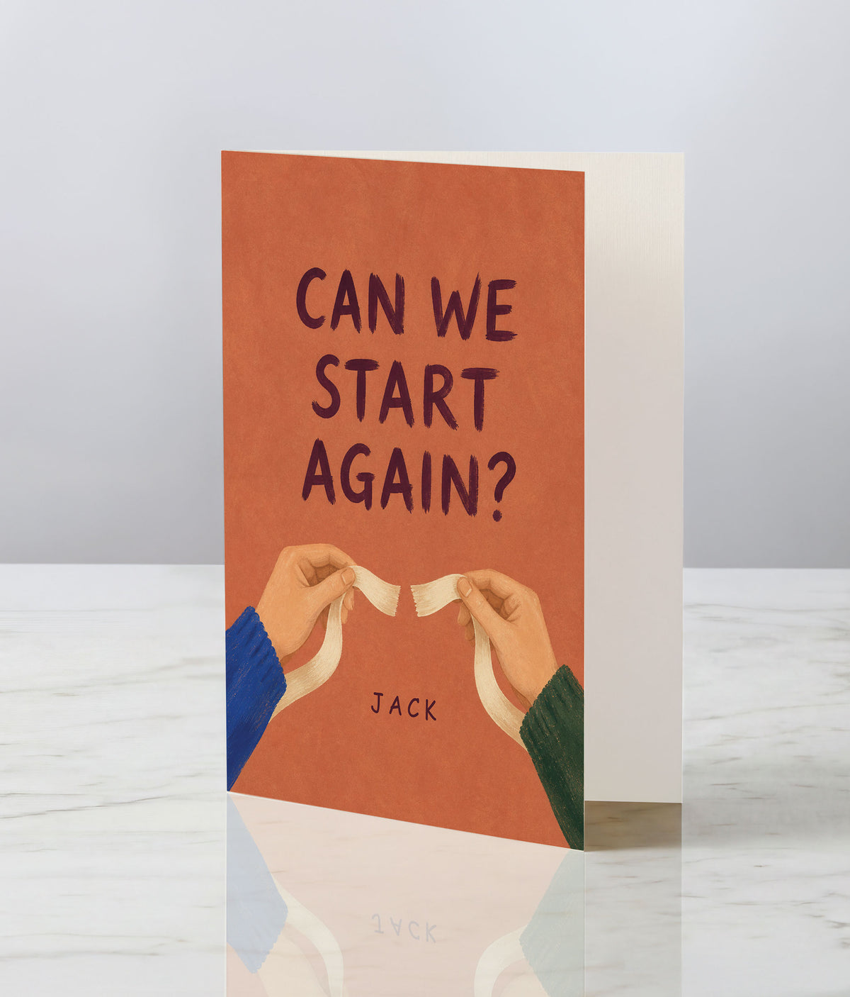 Can We Start Again?