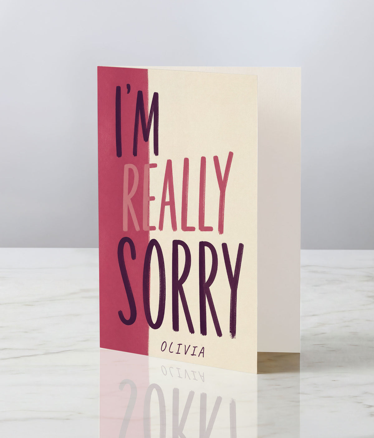 I'm Really Sorry