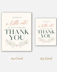 A Thank You From the Heart