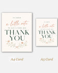 A Moment of Thanks
