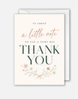 A Moment of Thanks