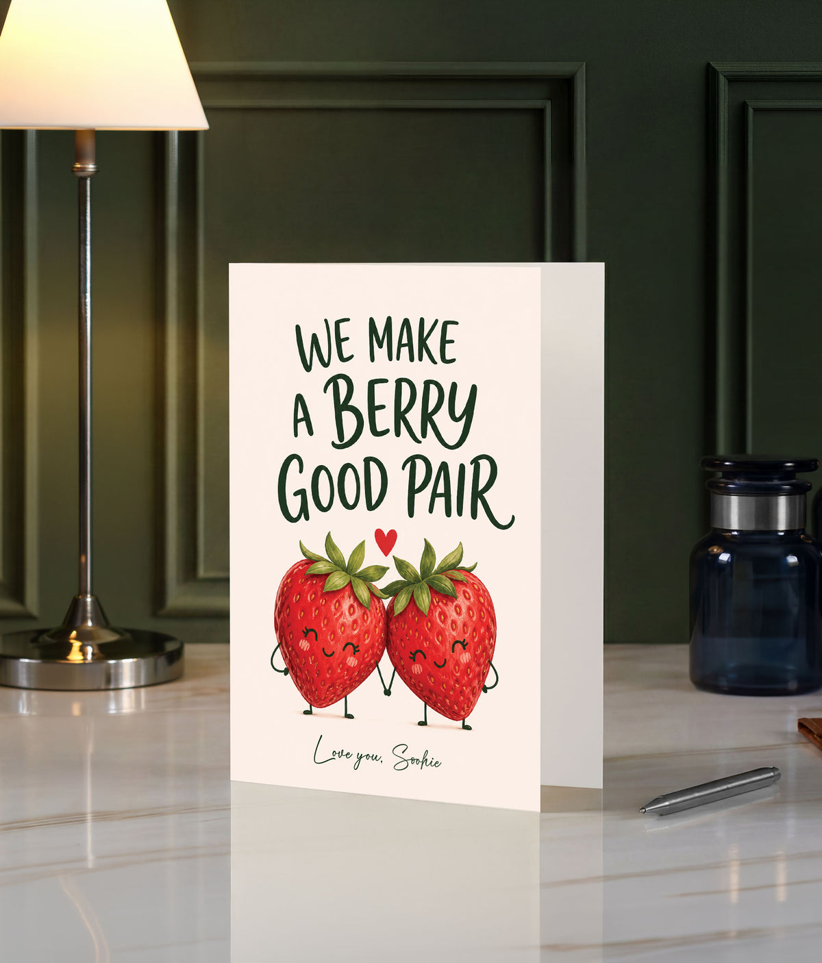 We Make A Berry Good Pair