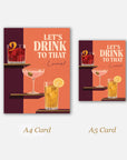 Let's Drink To That