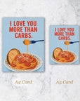 Love You More Than Carbs