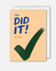 You Did It