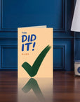 You Did It