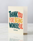 Thank you for being wonderful!