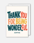 Thank you for being wonderful!