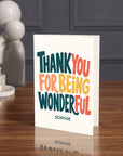 Thank you for being wonderful!