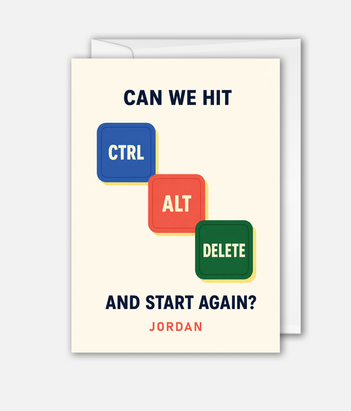 Can We Start Again?