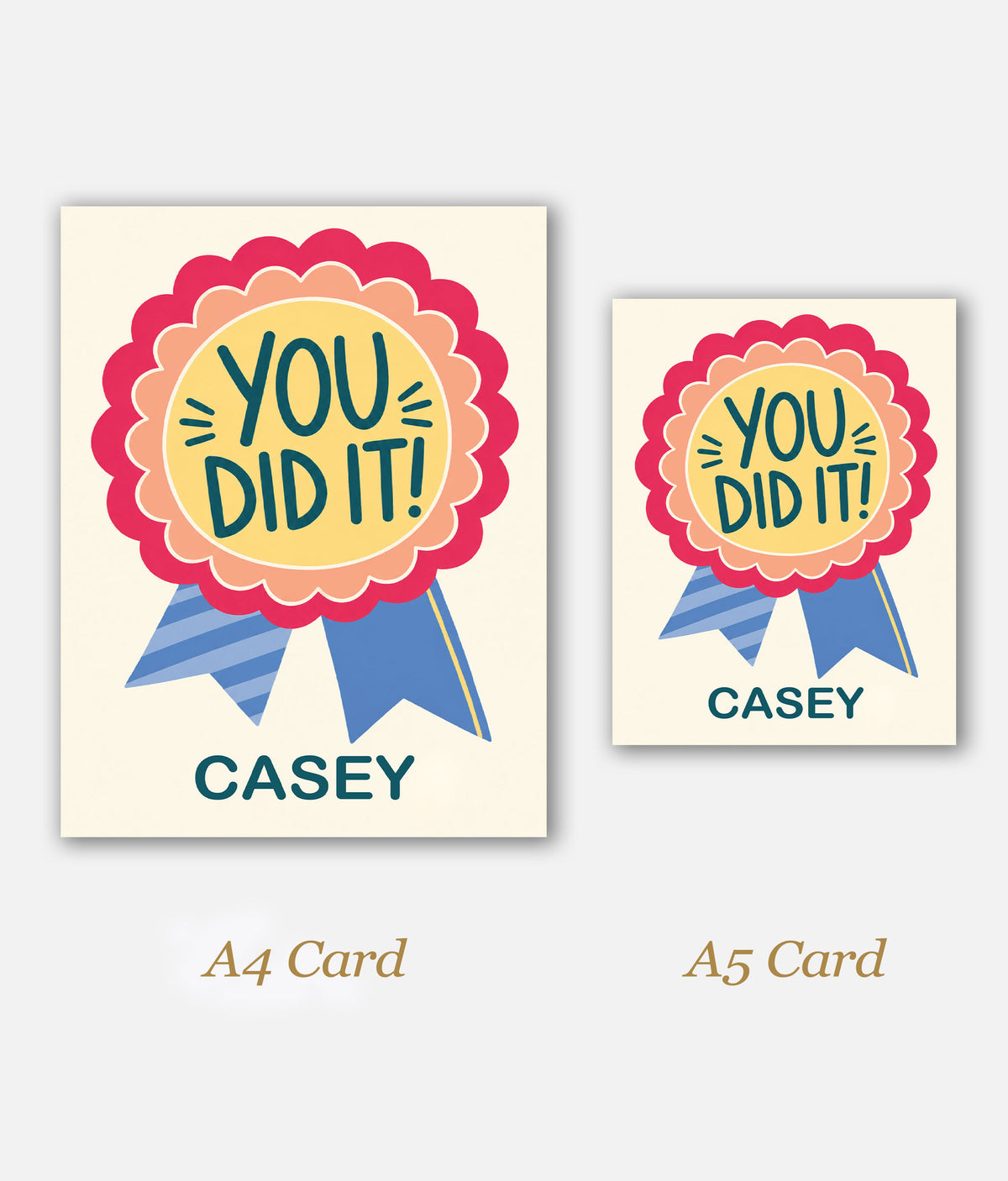 You Did It!