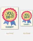 You Did It!