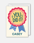 You Did It!